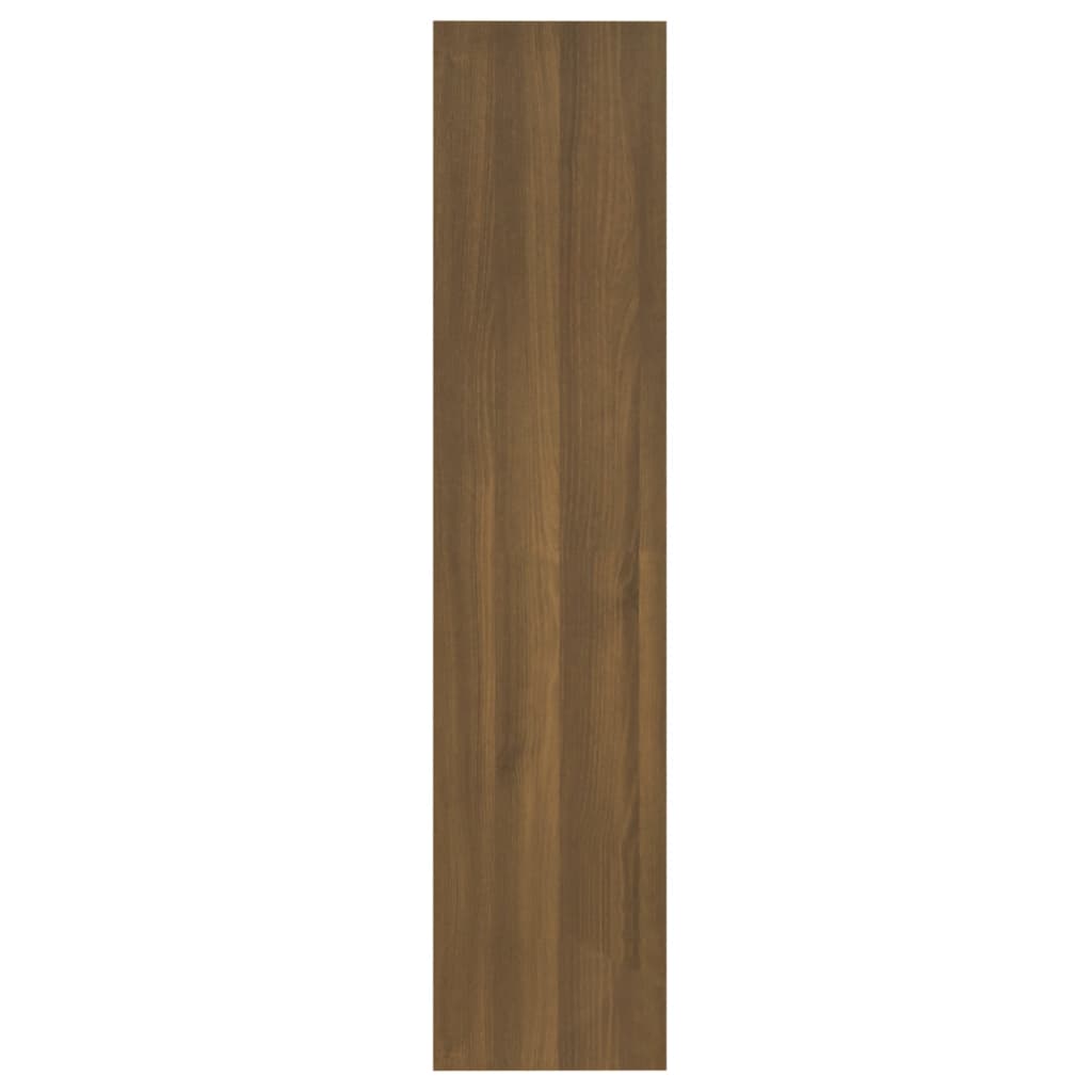 vidaXL barna tölgyszínű fa könyvszekrény/térelválasztó 60x30x135 cm