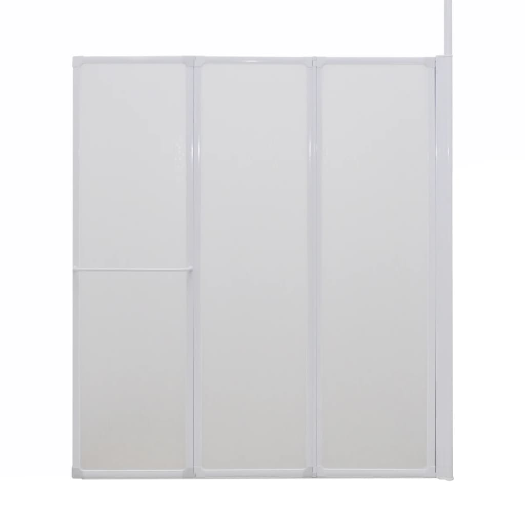 vidaXL L-alakú 4 paneles fürdőszobai válaszfal 120 x 70 x 137 cm