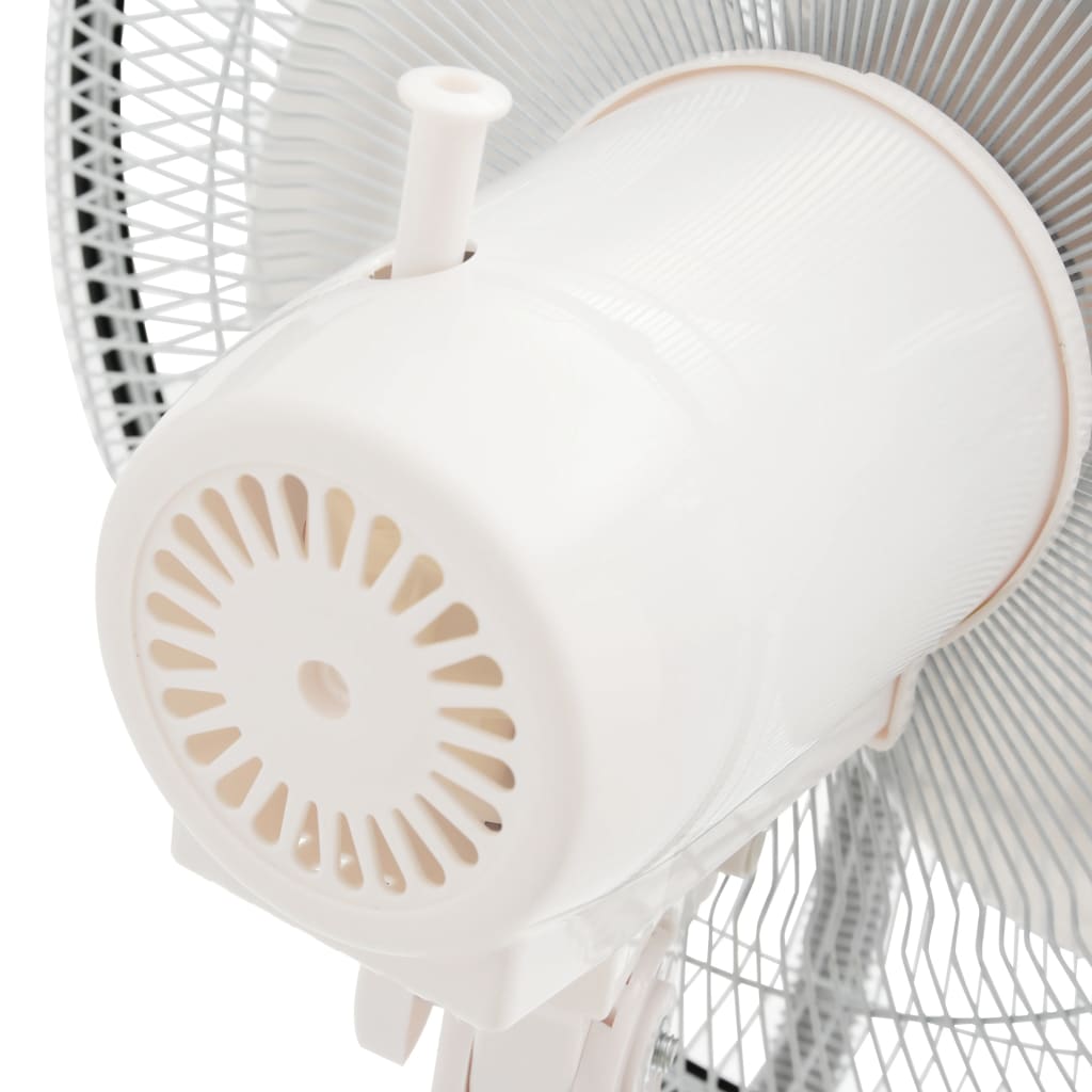 vidaXL 3 sebességes fehér álló ködventilátor