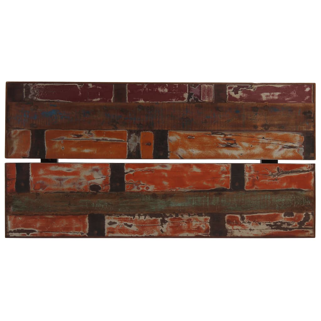vidaXL többszínű tömör újrahasznosított fa bárasztal 150 x 70 x 107 cm