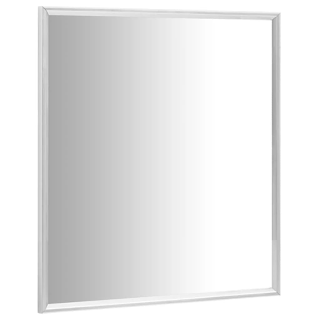 vidaXL ezüstszínű tükör 50 x 50 cm