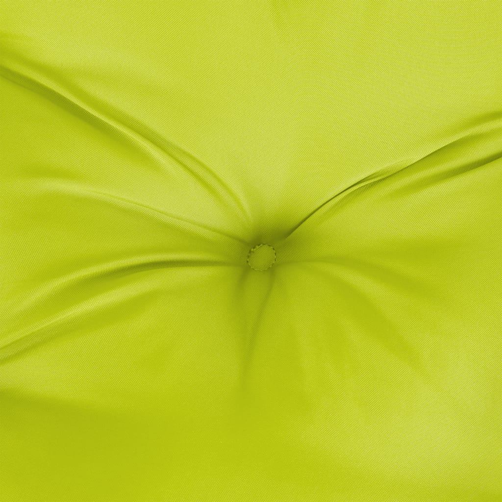 vidaXL élénkzöld oxford szövet kerti padpárna 110 x 50 x 7 cm