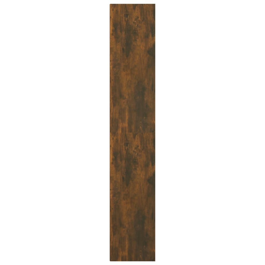 vidaXL füstös tölgy színű szerelt fa könyvszekrény 36 x 30 x 171 cm