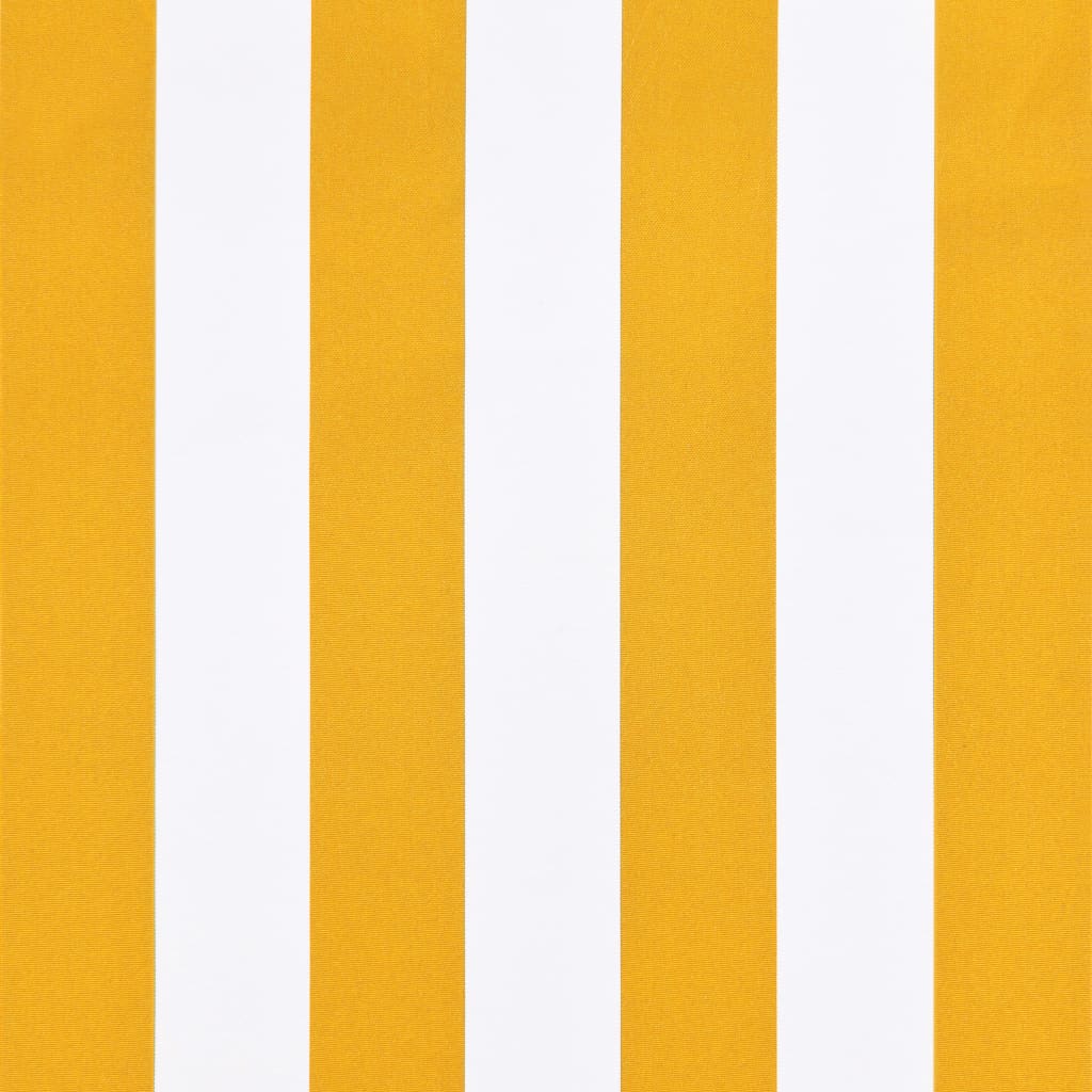vidaXL narancssárga és fehér bisztró napellenző 300 x 120 cm