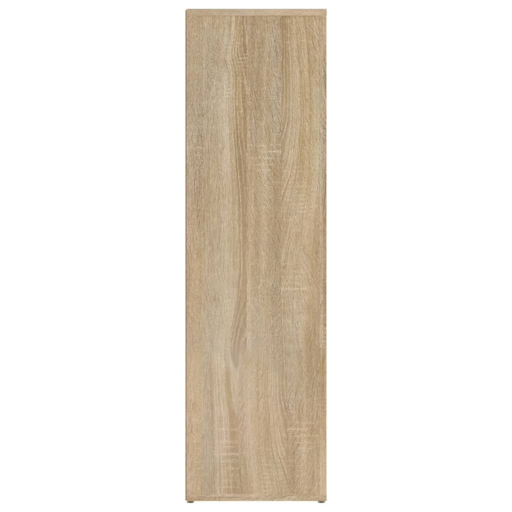 vidaXL sonoma tölgy színű szerelt fa tálalóasztal 80x30x106 cm