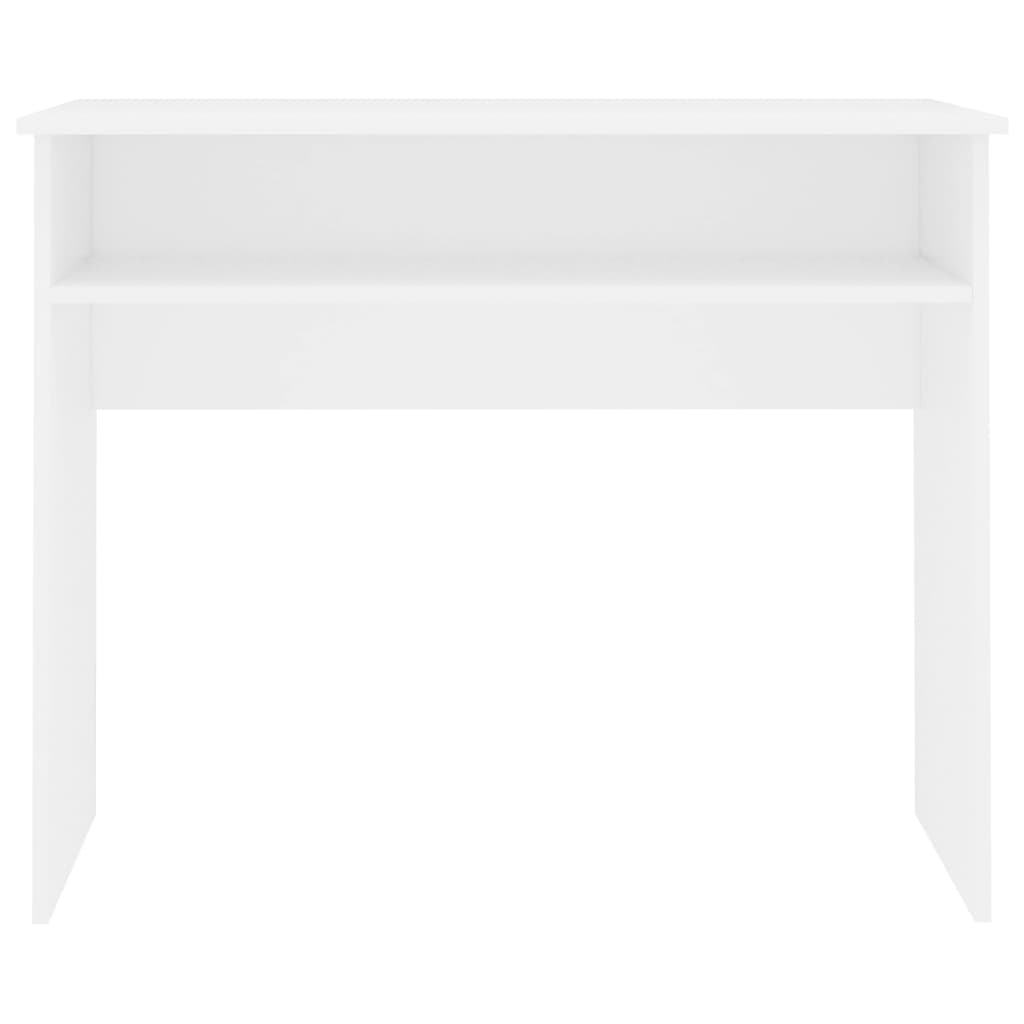 vidaXL fehér forgácslap íróasztal 90 x 50 x 74 cm