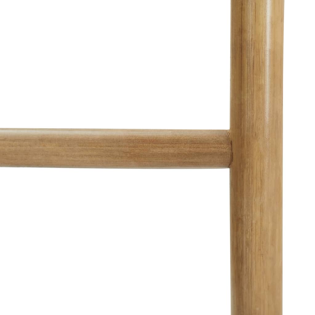 vidaXL 5 fokos bambusz törölközőszárító létra 150 cm