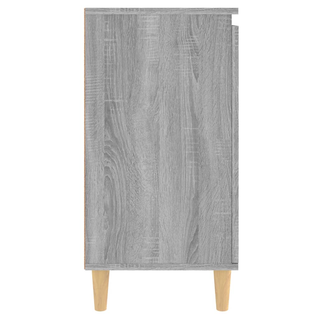 vidaXL szürke sonoma színű szerelt fa tálalószekrény 60 x 35 x 70 cm