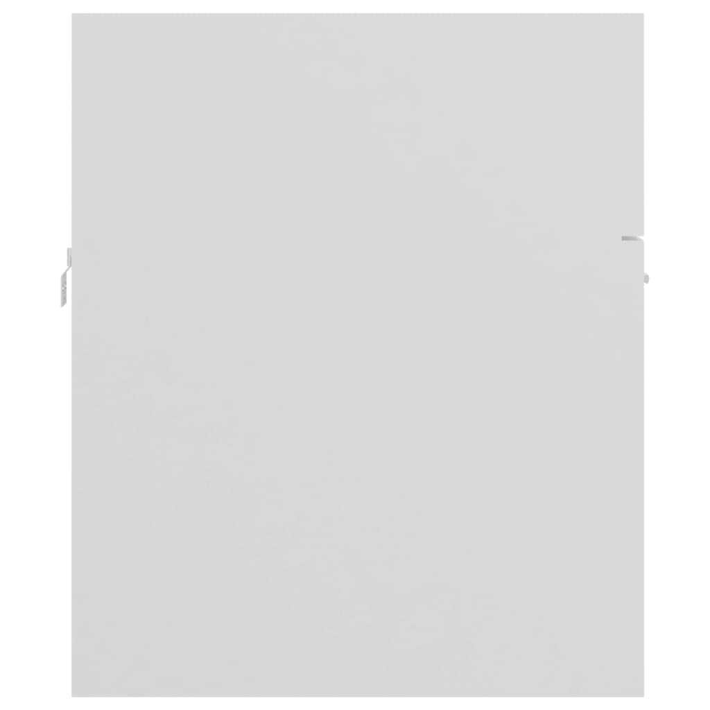 vidaXL fehér forgácslap mosdószekrény 80 x 38,5 x 46 cm