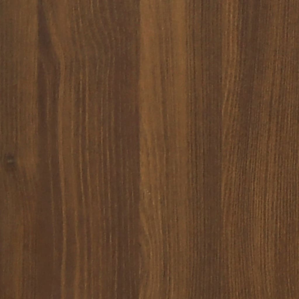 vidaXL barna tölgyszínű tömör fenyőfa fali cipőszekrény 70x35x38 cm