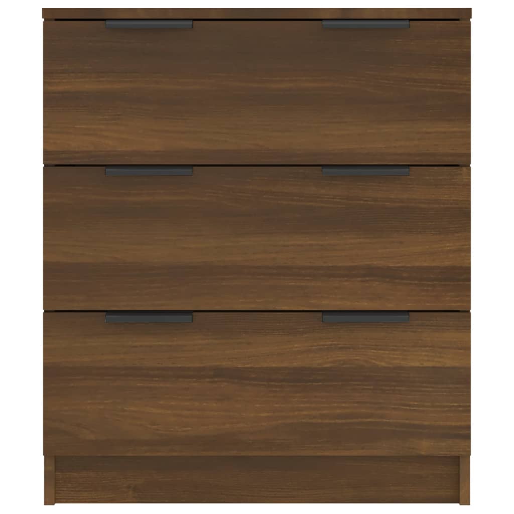 vidaXL barna tölgyszínű szerelt fa tálalószekrény 60 x 30 x 70 cm