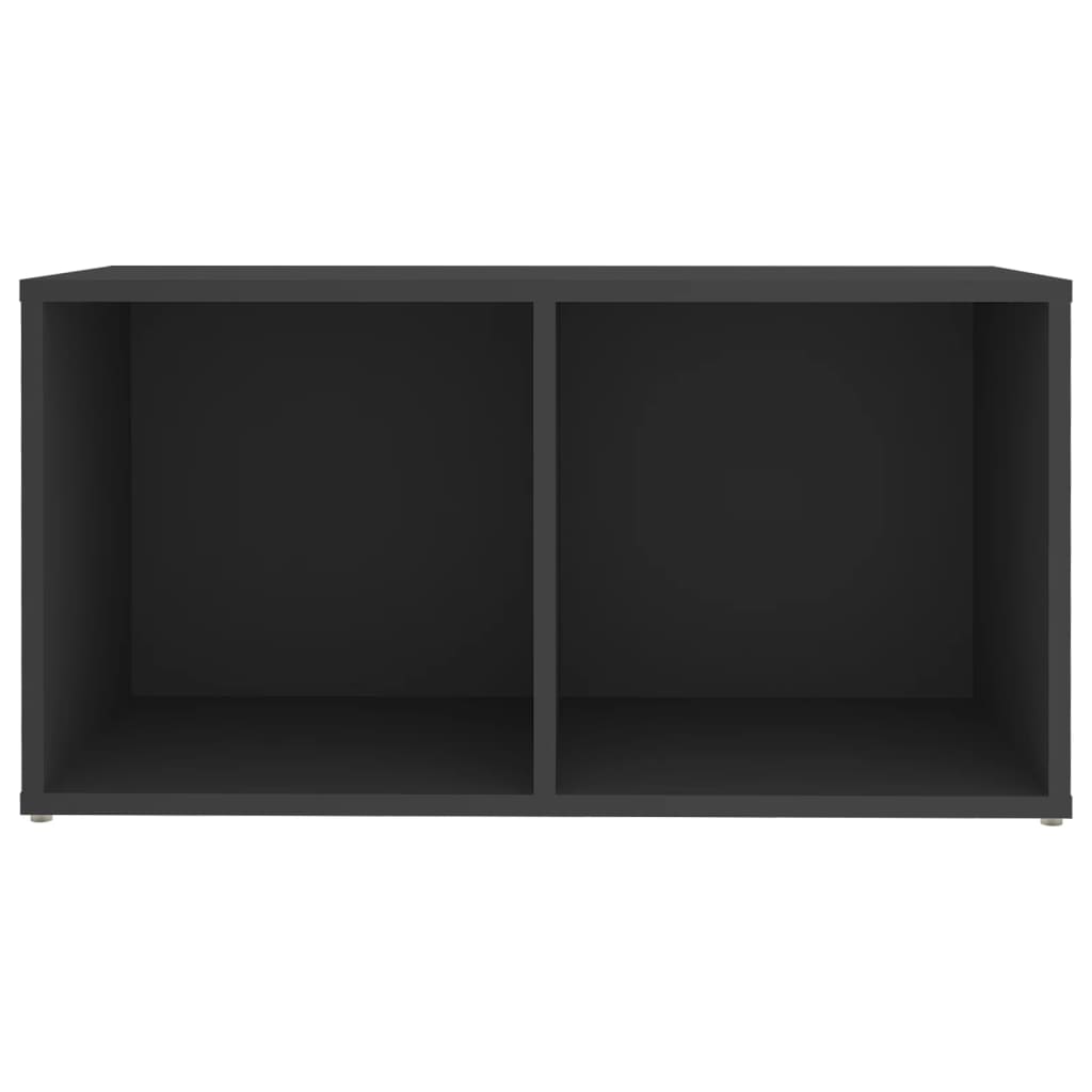 vidaXL 2 db szürke forgácslap TV-szekrény 72 x 35 x 36,5 cm