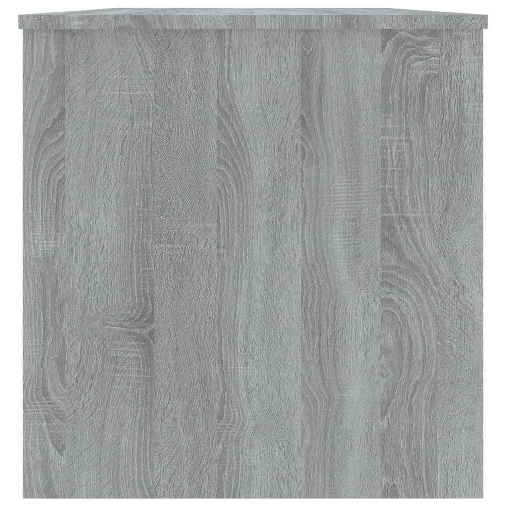 vidaXL szürke sonoma színű szerelt fa dohányzóasztal 102x50x52,5 cm