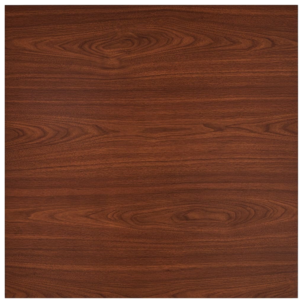 vidaXL barna MDF étkezőasztal 80,5 x 80,5 x 73 cm