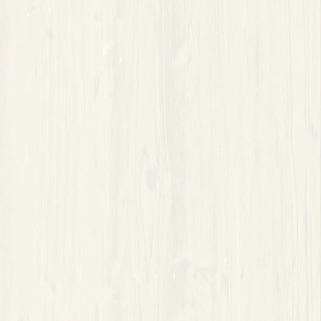 vidaXL VIGO fehér tömör fenyőfa komód 80x40x76 cm