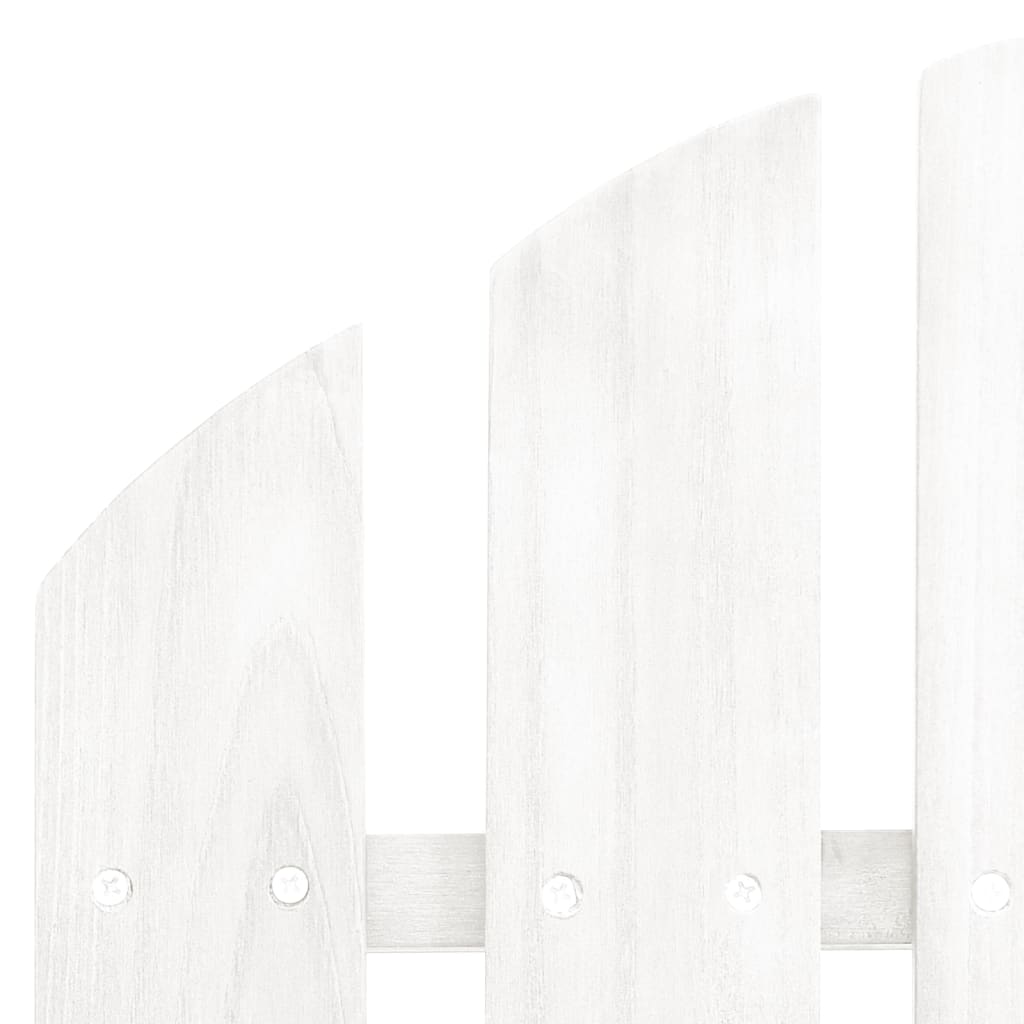vidaXL kétszemélyes tömör fehér fenyőfa kerti adirondack szék