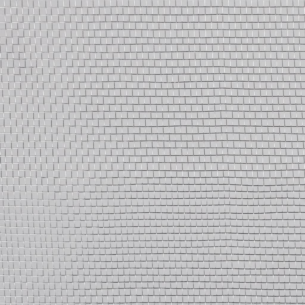 vidaXL ezüstszínű alumínium háló 100 x 500 cm