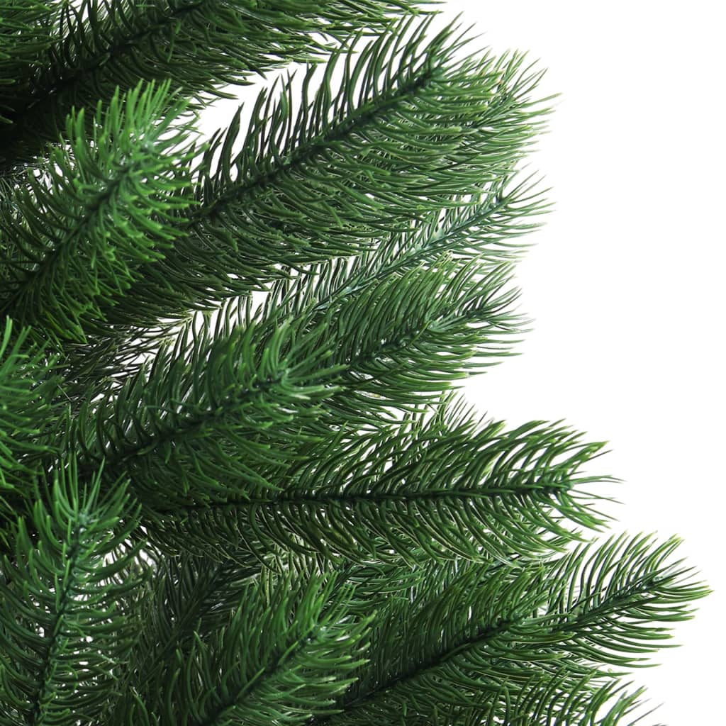 vidaXL zöld megvilágított műkarácsonyfa 90 cm