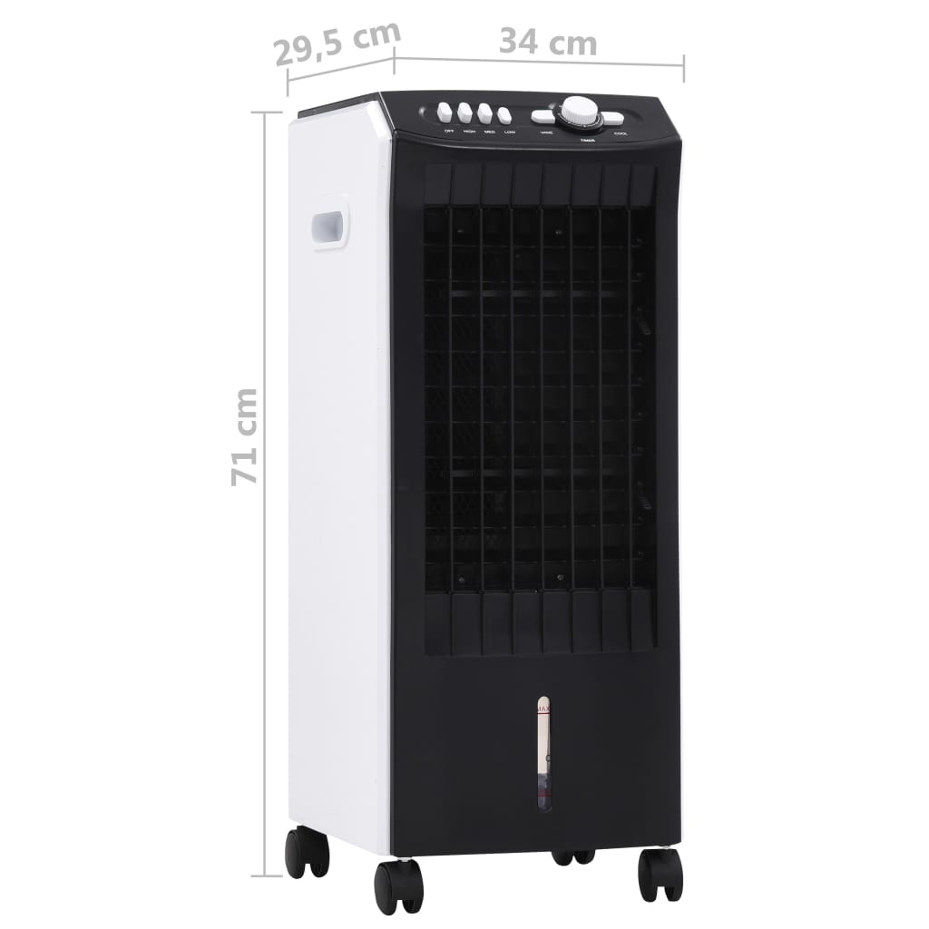 vidaXL 3 az 1-ben párásító és tisztító léghűtő 65 W