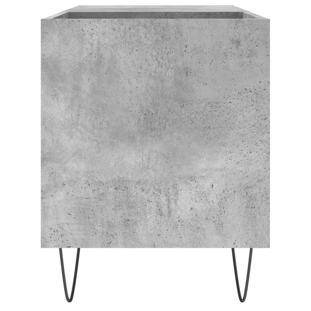 vidaXL betonszürke szerelt fa hanglemezszekrény 85x38x48 cm
