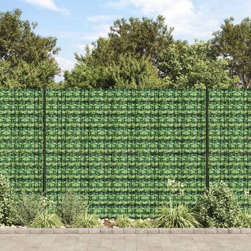 vidaXL zöld kerti PVC árnyékoló kerítés 70 x 0,19 m