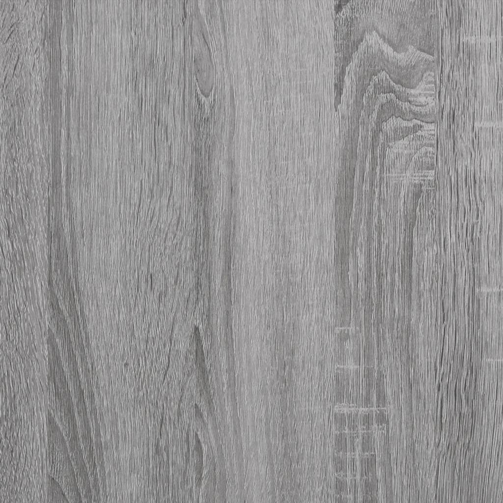 vidaXL szürke sonoma színű szerelt fa fiókos szekrény 60 x 36 x 103 cm