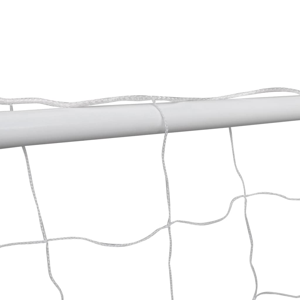 Kiváló minőségű acél hálós focikapu szett 240 x 90 x 150 cm