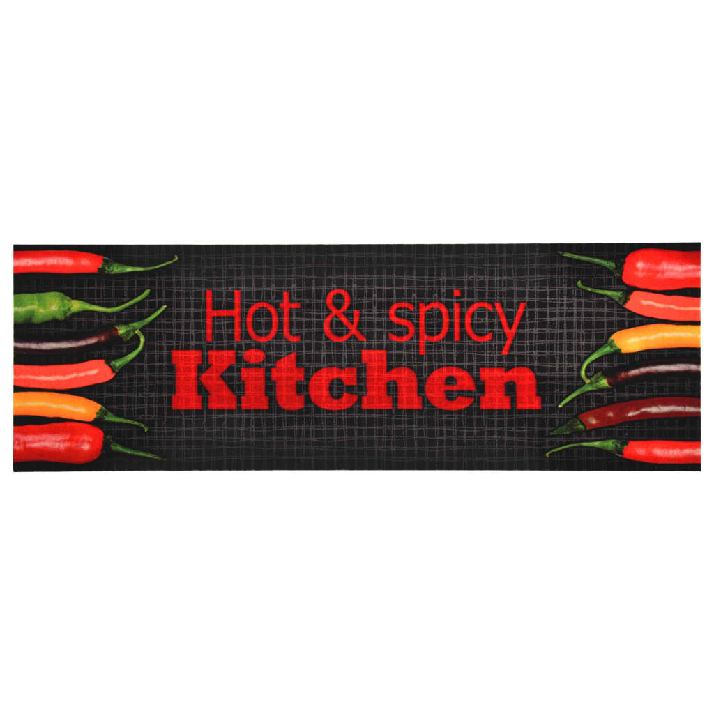 vidaXL "Hot&Spicy" mosható konyhai szőnyeg 60 x 180 cm