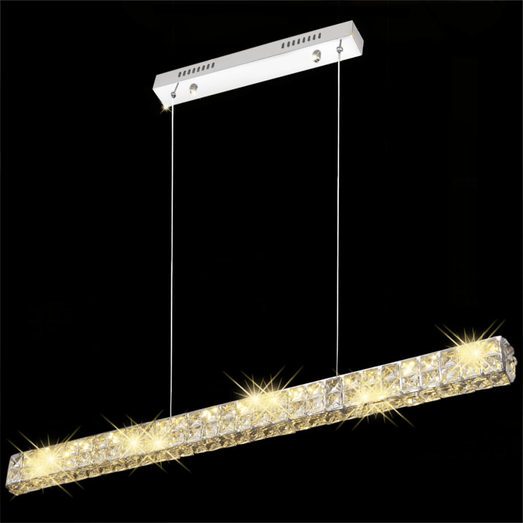 Hosszú LED függő kristály mennyezeti lámpa 10 W
