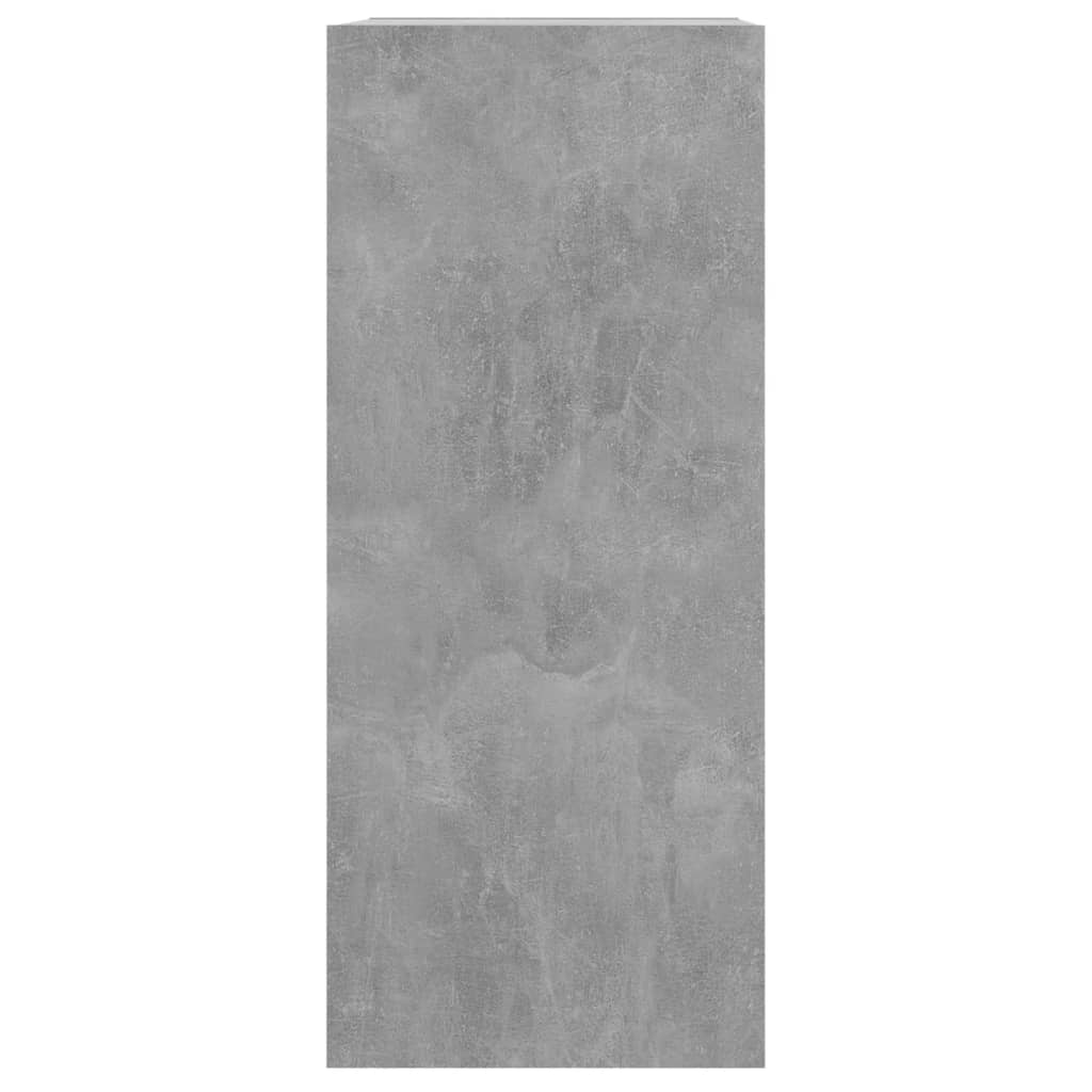 vidaXL betonszürke könyvszekrény/térelválasztó 40 x 30 x 72 cm