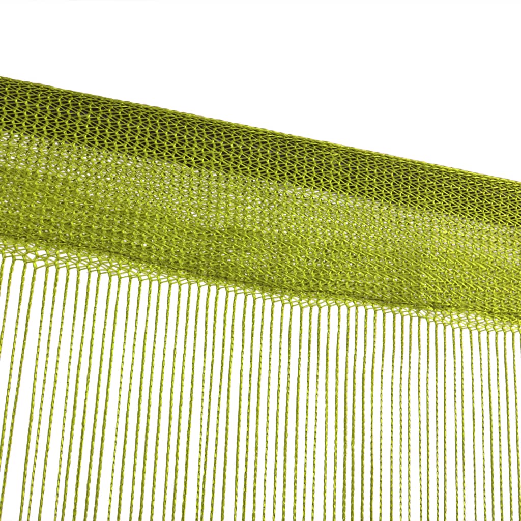 vidaXL 2 db zöld zsinórfüggöny 140 x 250 cm