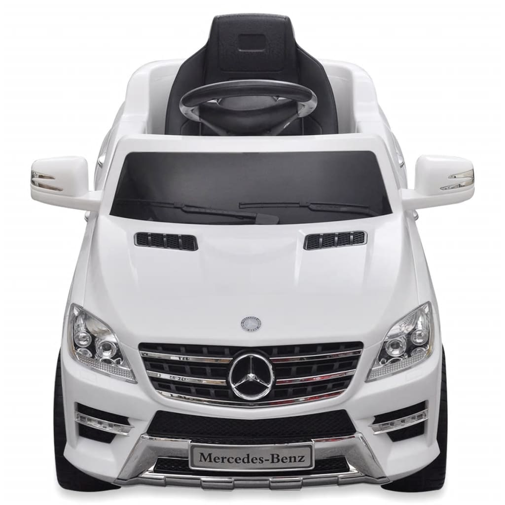Mercedes Benz ML350 elektromos kisautó távirányítóval 6 V fehér
