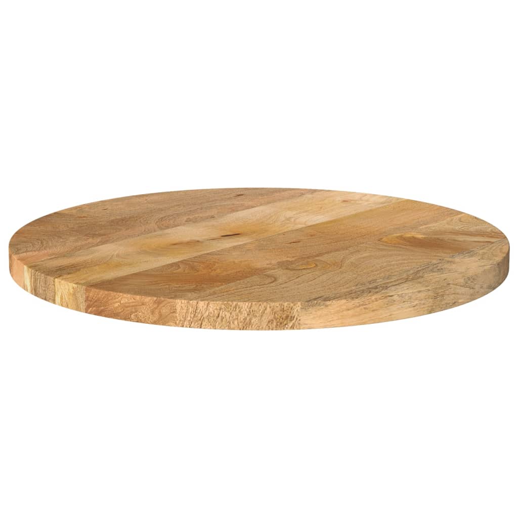 vidaXL tömör mangófa kerek asztallap Ø50 x 2,5 cm