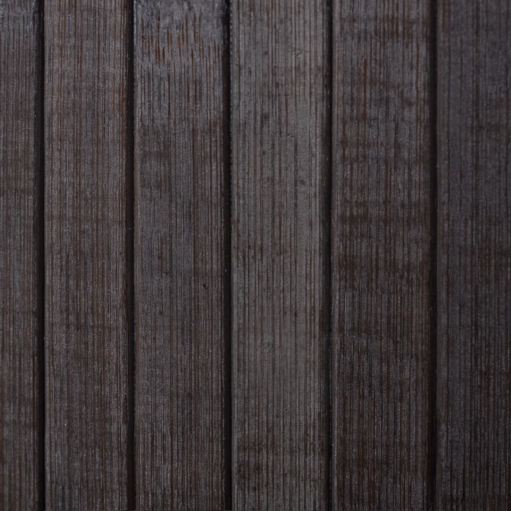 vidaXL sötétbarna bambusz paraván 250 x 165 cm