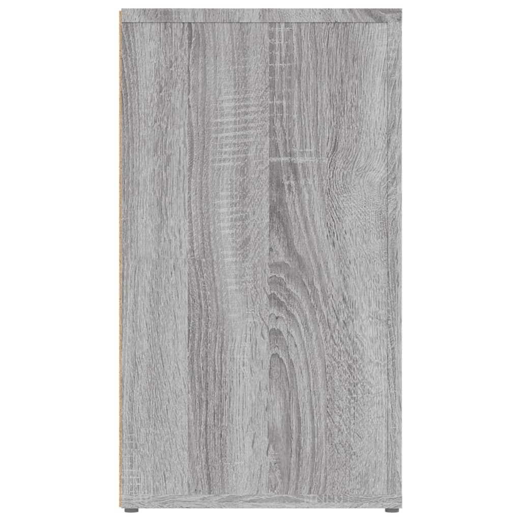 vidaXL szürke sonoma színű szerelt fa tálalószekrény 80 x 30 x 54 cm
