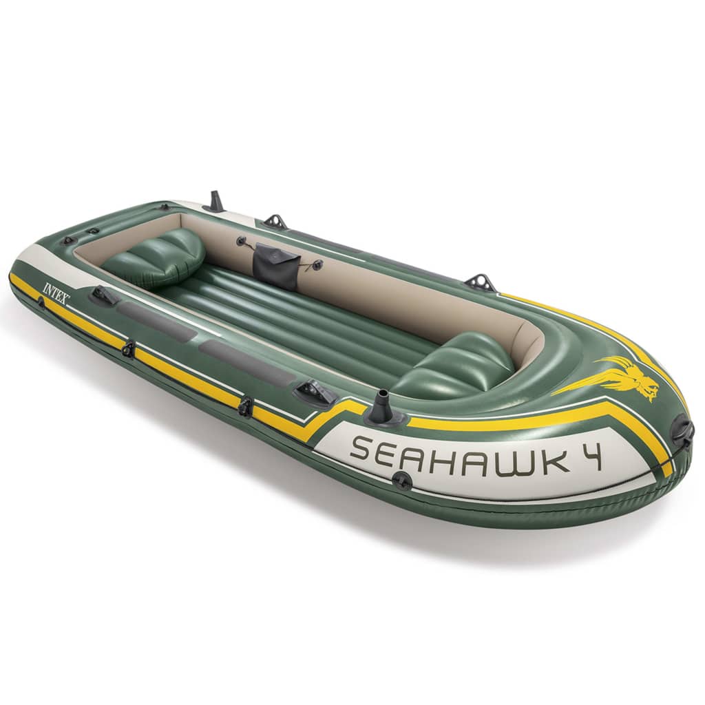 Intex Seahawk 68351NP 4 személyes csónakszett evez?kkel/pumpával