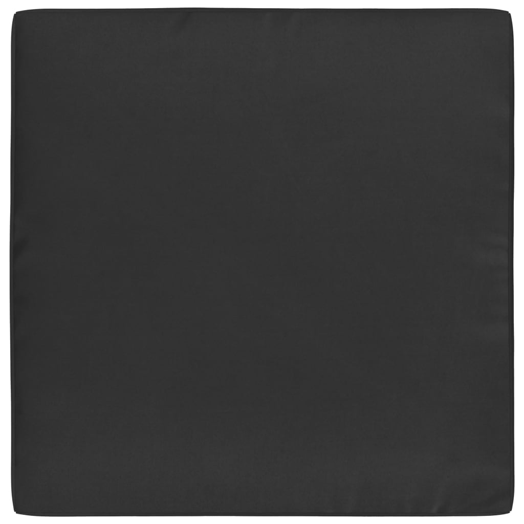 vidaXL fekete szövet raklappadló-párna 60 x 61,5 x 6 cm