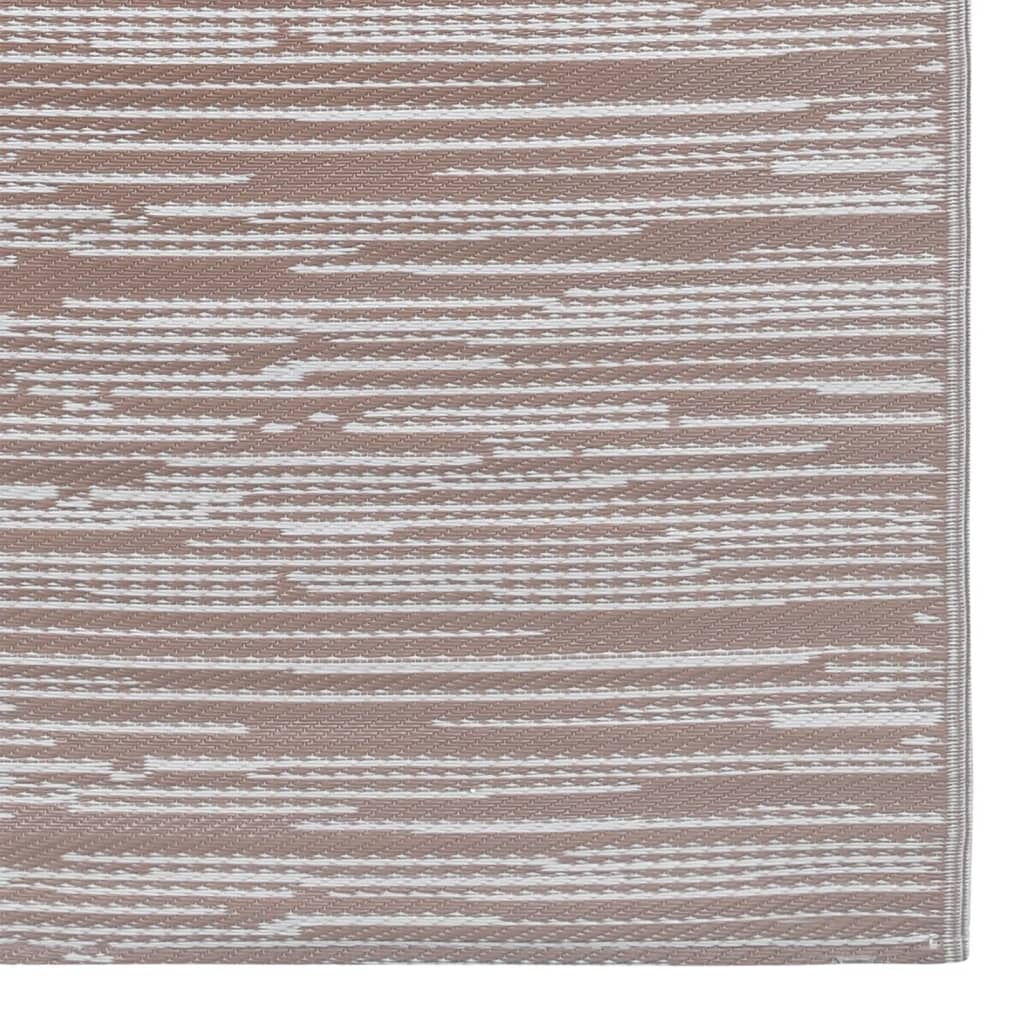 vidaXL barna PP kültéri szőnyeg 80 x 150 cm