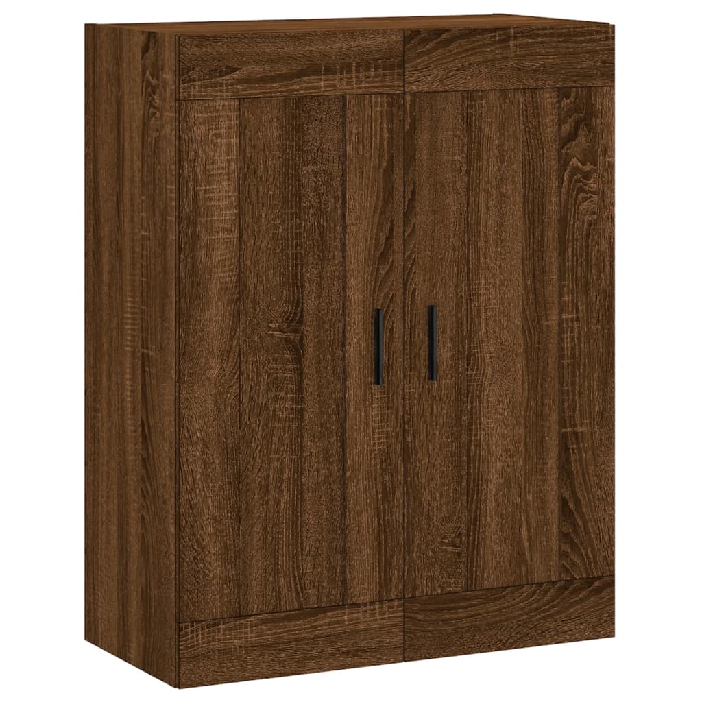 vidaXL barna tölgy szerelt fa fali szekrény 69,5 x 34 x 90 cm