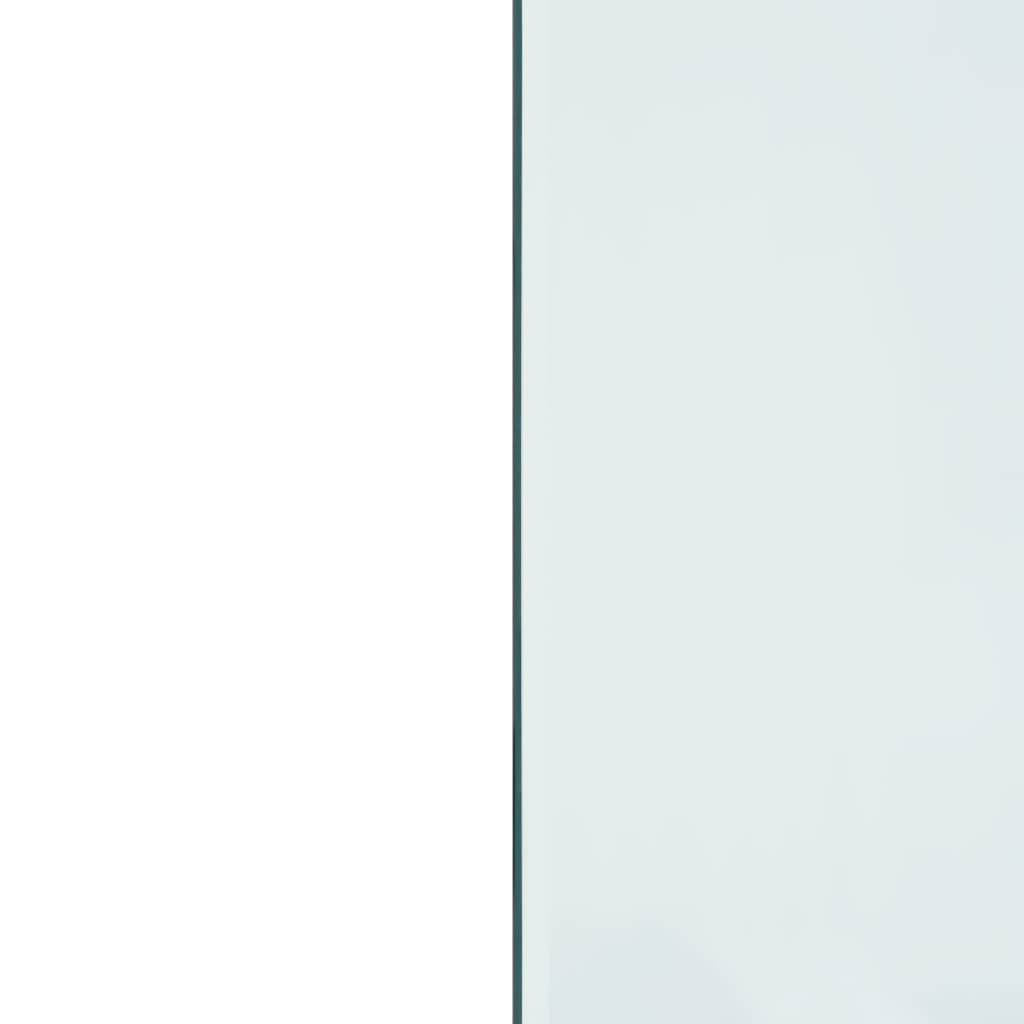 vidaXL téglalap alakú kandalló-üveglap 100 x 50 cm