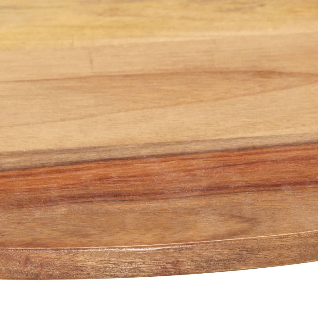 vidaXL kerek tömör kelet-indiai rózsafa asztallap 25-27 mm 80 cm