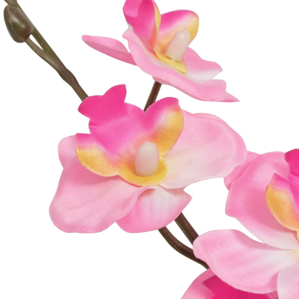 vidaXL műorchidea virágcseréppel 30 cm rózsaszín