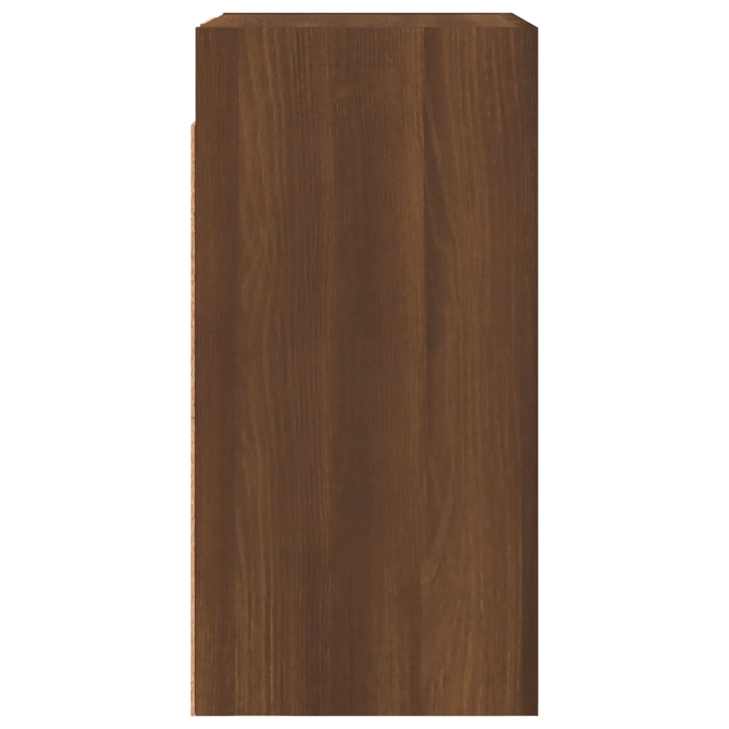 vidaXL barna tölgy színű szerelt fa TV-szekrény 30,5x30x60 cm