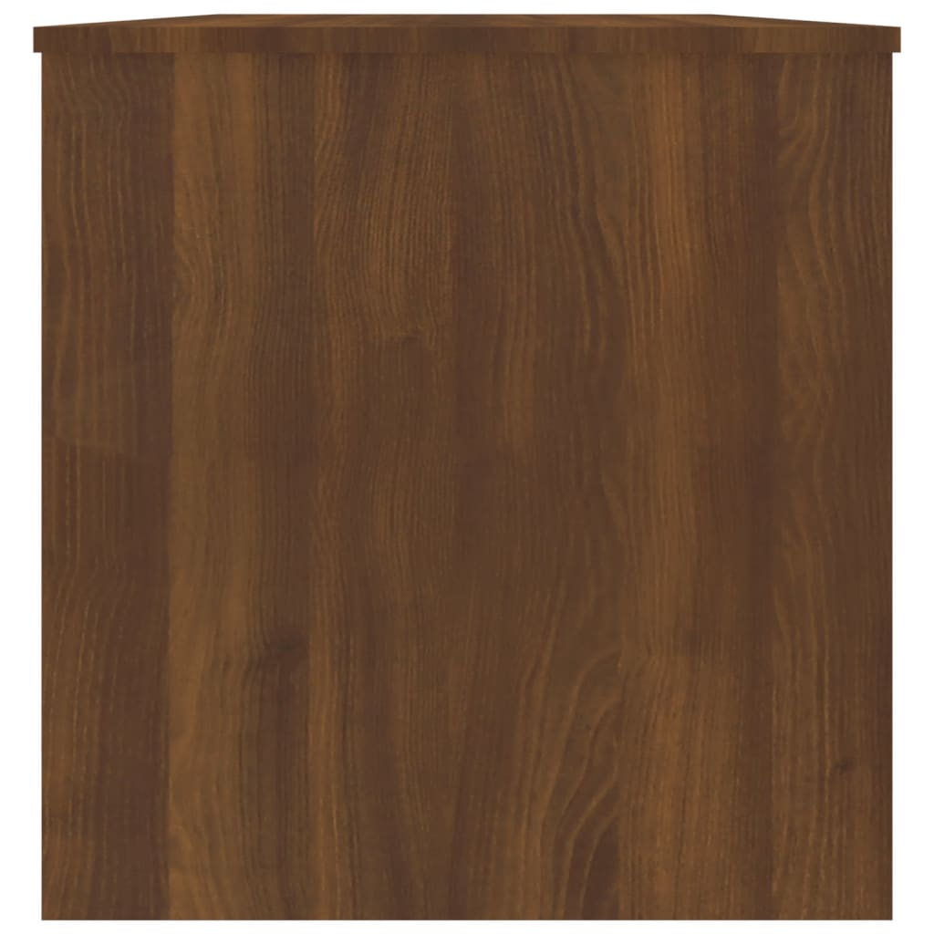 vidaXL barna tölgy színű szerelt fa dohányzóasztal 102 x 50 x 52,5 cm