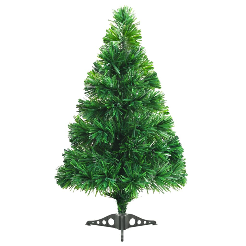 vidaXL optikai szálas zöld műkarácsonyfa 64 cm