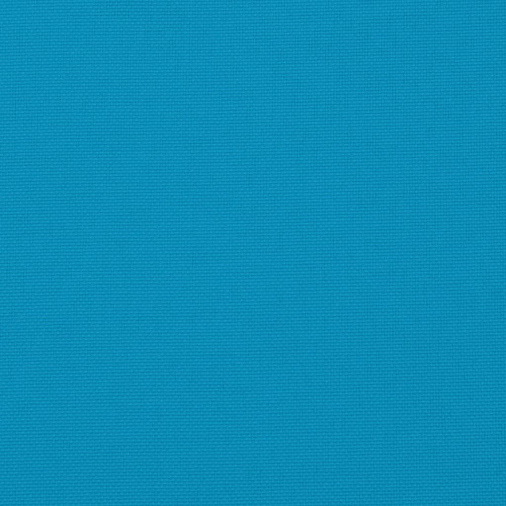 vidaXL kék szövet raklappárna 60 x 40 x 12 cm