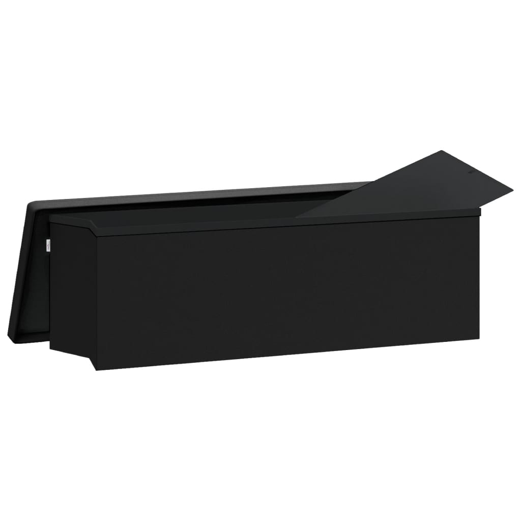vidaXL fekete összecsukható PVC tárolópad