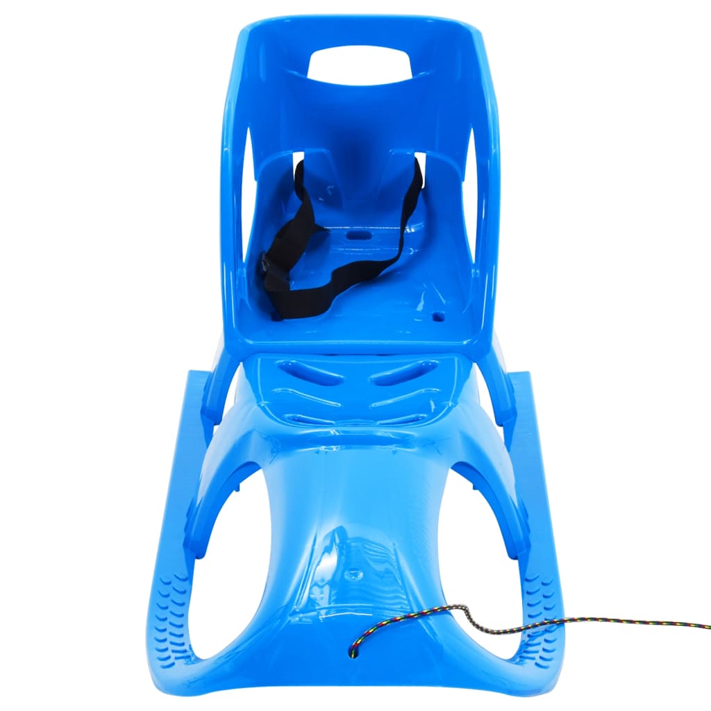 vidaXL kék polipropilén szánkó üléssel 102,5 x 40 x 23 cm