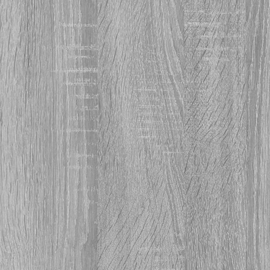vidaXL 3 db szürke sonoma színű szerelt fa tálalószekrény