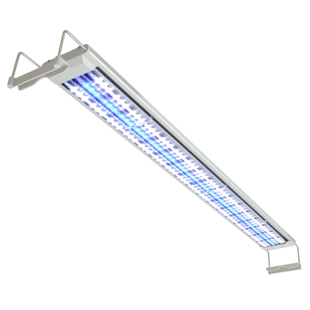 vidaXL alumínium akvárium LED-lámpa 120-130 cm IP67
